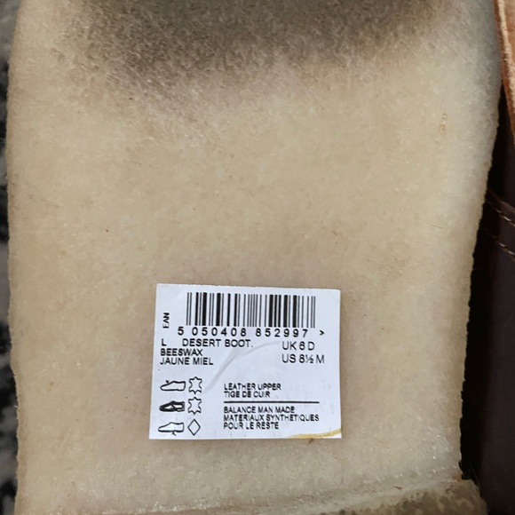 Clark’s Beeswax Desert Boots - Picture 5 of 5